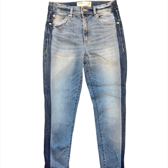 Garage Women's Two Tone Light Blue Jean - Picture 3 of 3